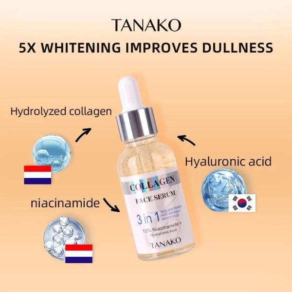 3 In 1 Korean Natural Oil Whitening & Anti Aging Serum 30ml