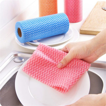 50 Sheet Roll Tissue Paper Cleaning Wipe