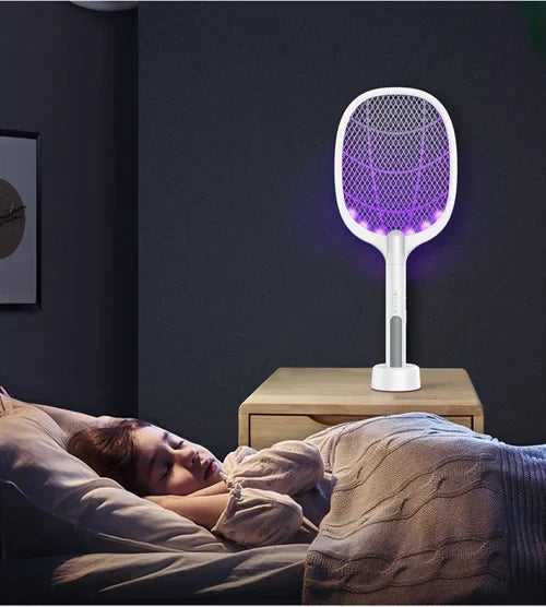 Electric Swatter & Night Mosquito Killing Lamp (2 in 1)