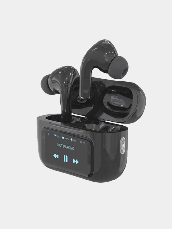 A9 Pro Earbuds Anc/enc Dauble Dark Tuch Screen Display Noise Reduction Wireless Earbuds For Android And iOS/air pods