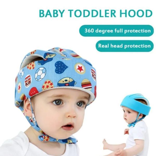 Baby Head Protector Crawling – Baby Safety Helmet & Amp Walking Helmet (random Color/design)