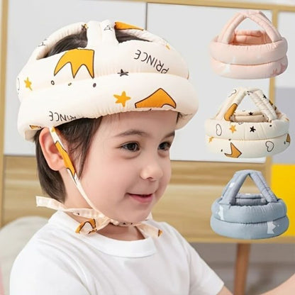 Baby Head Protector Crawling – Baby Safety Helmet & Amp Walking Helmet (random Color/design)