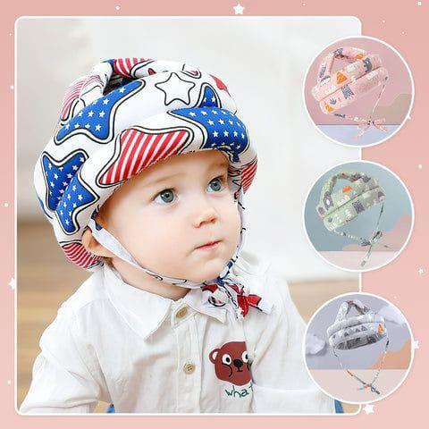 Baby Head Protector Crawling – Baby Safety Helmet & Amp Walking Helmet (random Color/design)