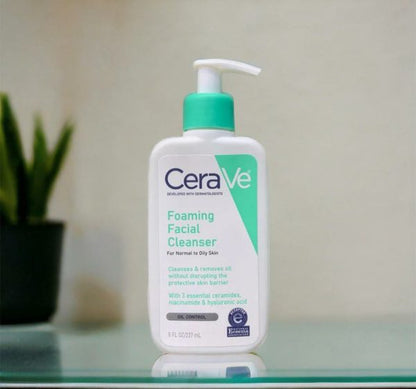 Cerave Foaming Facial Cleanser – 236ml – Help To Maintain Your Skin’s Protective Barrier