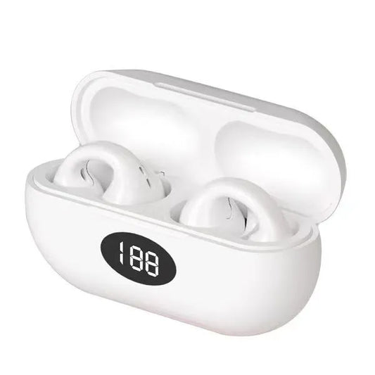 Ear Cuff Wireless Earbuds With Earhooks Mini Bone Earcuffs Headphones Waterproof Cycling Earpiece Noise Sports Earphones (random Color)