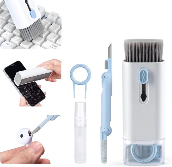 New Headset 7 In 1 Kit Scalable Keyboard Cleaner Brush Earphone Cleaning Pen Cleaner