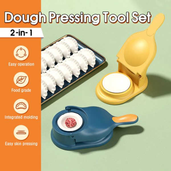 In 1 Dumpling Wrapper Tool Food Grade Manual Dumpling Maker Mold