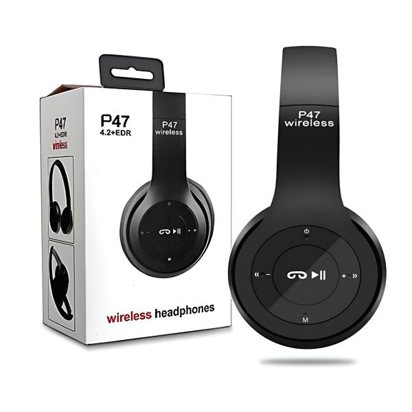 P47 Wireless Headphones Invincible Ultra Small Bluetooth Headset For Gaming (random Color)