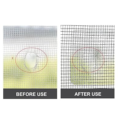 Multifunctional Net Sticker Drainer Net For Bathroom – Kitchen Etc | Window Screen Repair Patches For Door Window