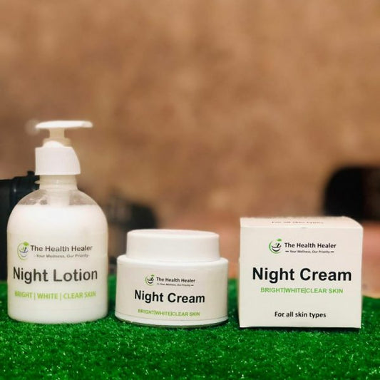 Pack Of 2 Anti Aging Night Cream & Night Lotion Deal