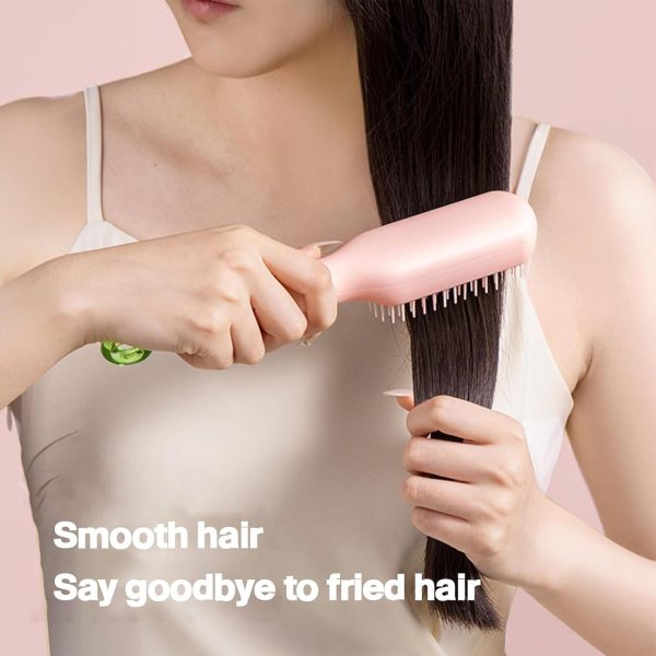 Self Cleaning Hair Brush, One-click Cleaning Telescopic Hair Comb