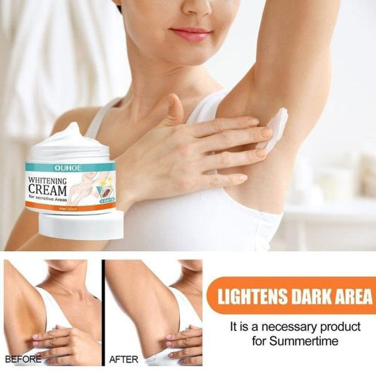 Sensitive Area Whitening Cream For Private Parts, Underarms, Inner Thighs, And Dark Spot Lightening(30ml)