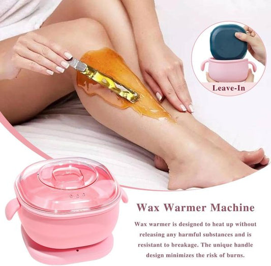 Wax Heater Made With Silicone, Quick & Easy Hair Removal