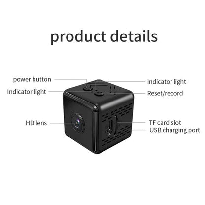 X9 1080p Hd 2mp Wifi Magnetic Mini Camera Ftycampro App